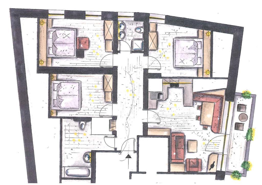 Schimpfösslhof Villa Fiss Exteriör bild